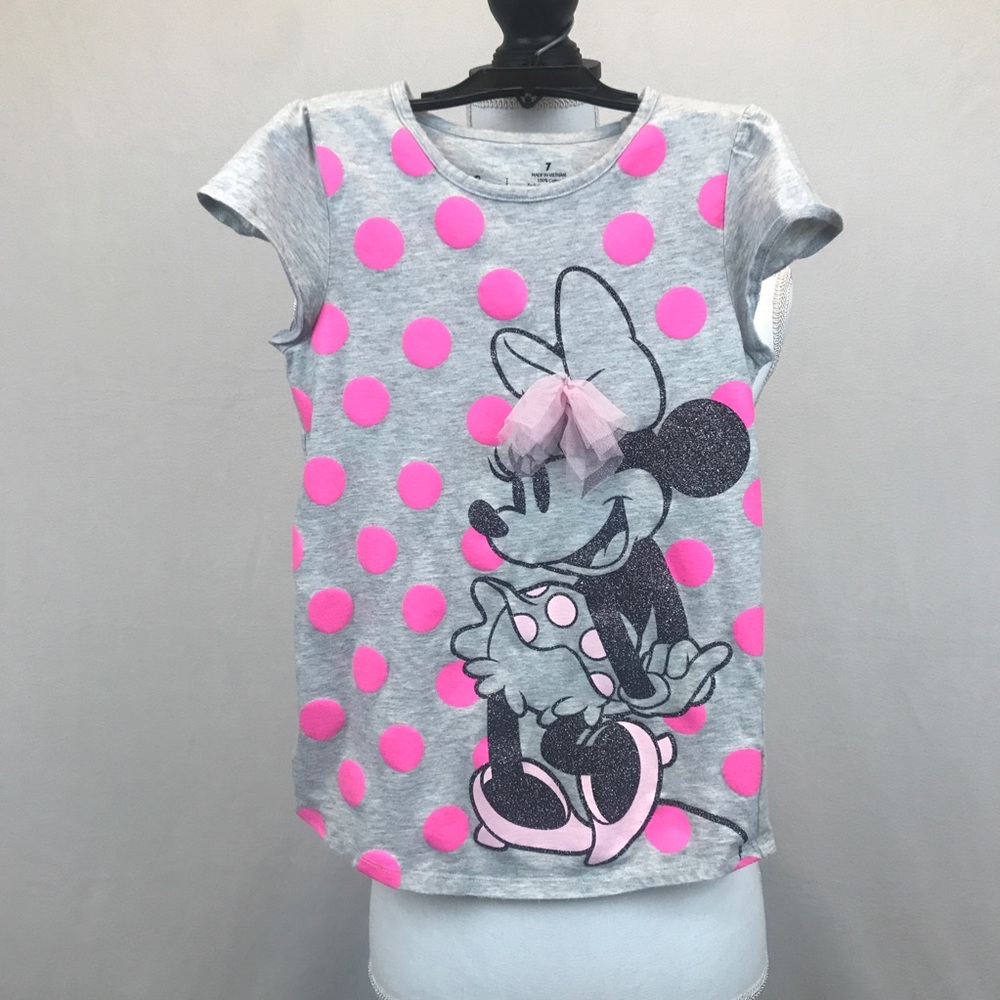 Disney • Girls 7 • Super Cute Minnie Mouse Top